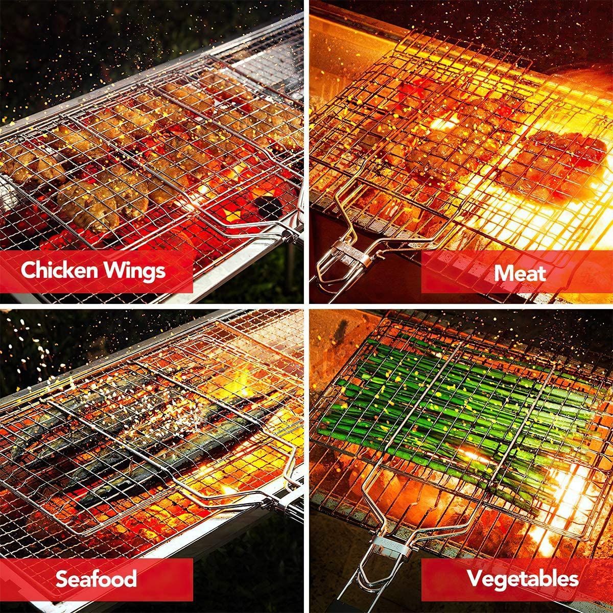 Bbq Stainless Steel Hand Grill (Small Size). View Gallery - Pakistan