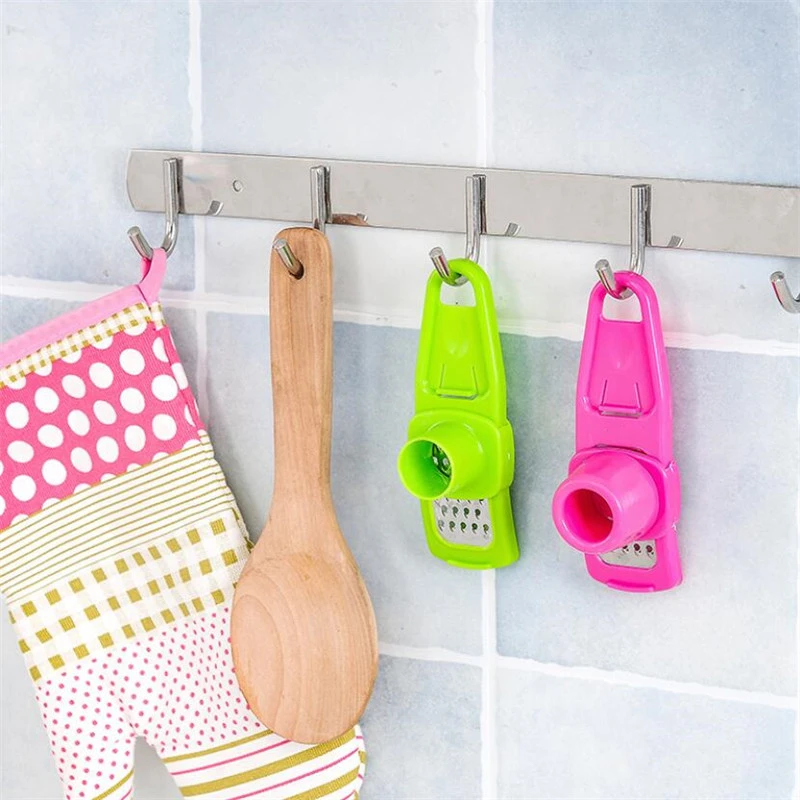 Garlic Press Grater Slicer Plastic Grinding Tool Kitchen Accessories(random color ) View Gallery - Pakistan