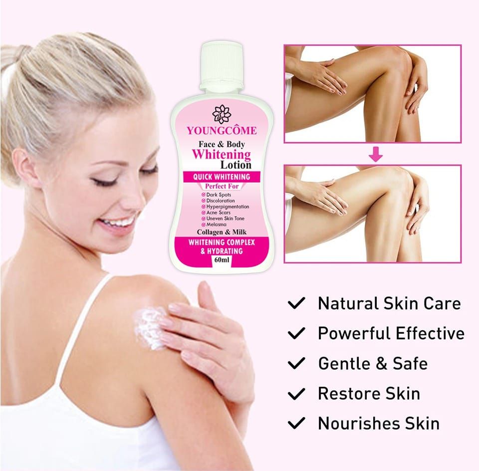 YOUNGCOME 60ml Face Body Whitening Lotion Underarm Brightening Private Underarm Body Cream Legs Whitening Parts View Gallery - Pakistan