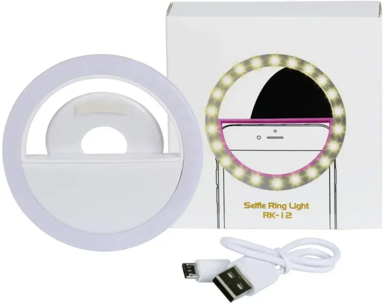 Selfie Ring Light With LED Camera Photography Flash Light View Gallery - Pakistan