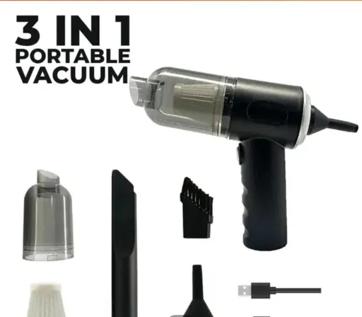 3 In 1 Portable Vacuum Cleaner For Car Home