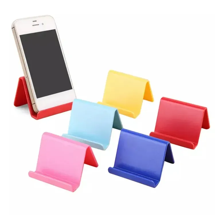 1Pc Cell Phone Stand For Desk (Random Colour) View Gallery - Pakistan