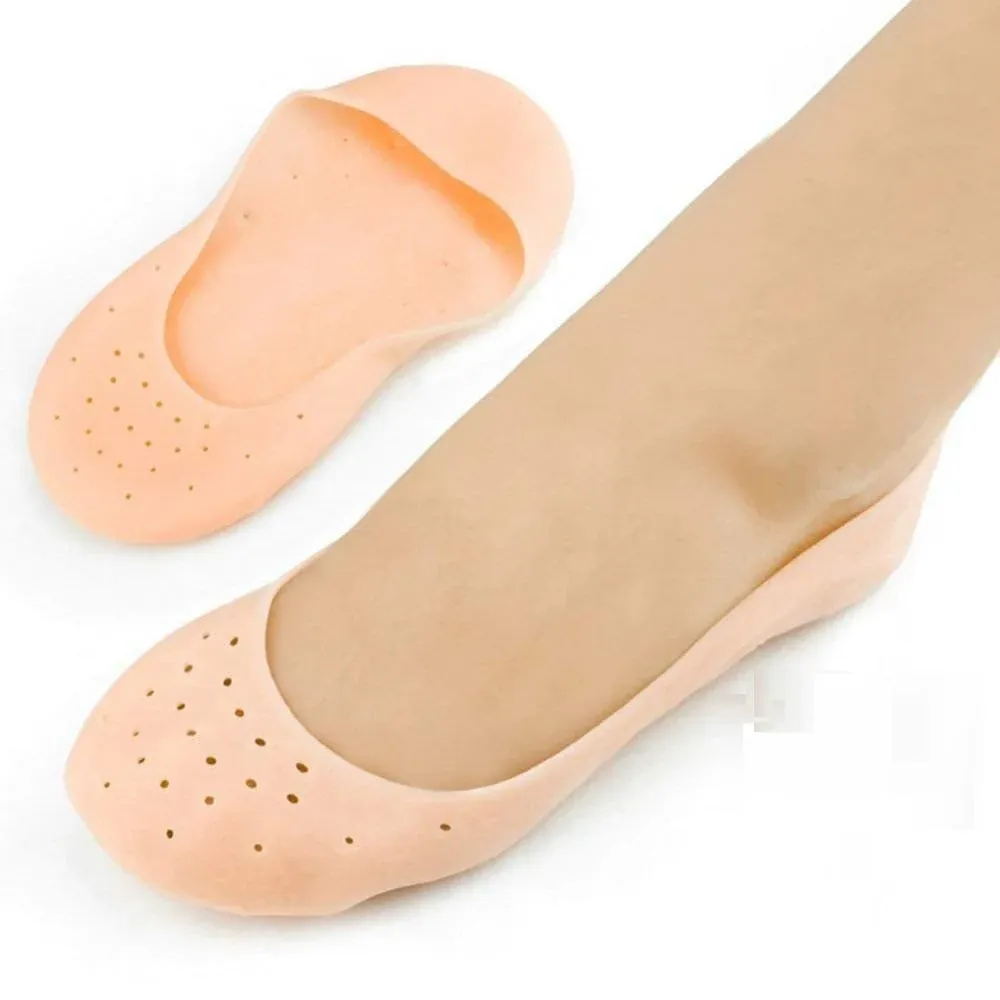 1 Pair unisex silicone gel socks moisturizing sock breathable elastic heel cracked protector socks View Gallery - Pakistan