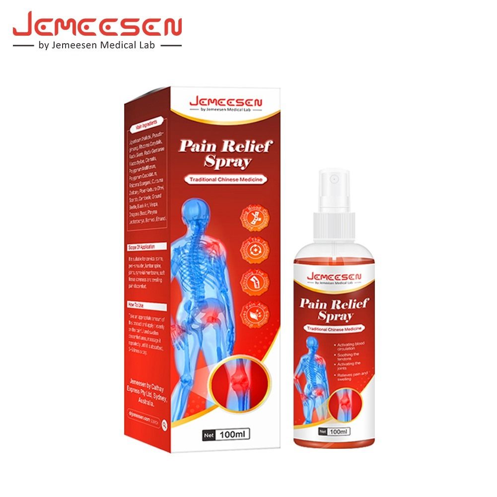 Original Jemeesen Instant Pain Relief Spray Rheumatoid Arthritis Knee Pain Relief Muscle Pain Joint Sprain Orthopedics Medical Soot Spray View Gallery - Pakistan