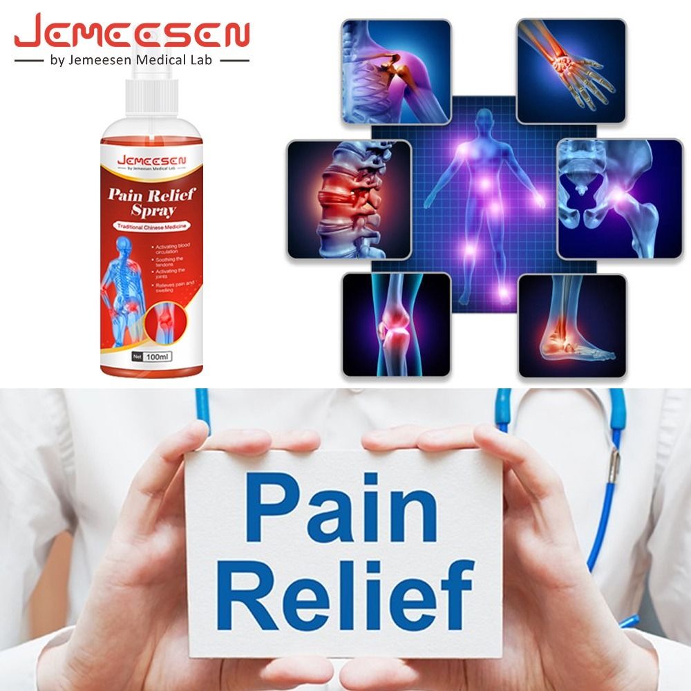 Original Jemeesen Instant Pain Relief Spray Rheumatoid Arthritis Knee Pain Relief Muscle Pain Joint Sprain Orthopedics Medical Soot Spray View Gallery - Pakistan