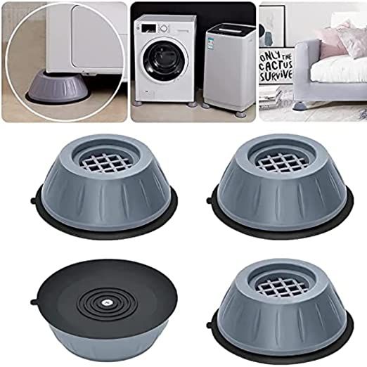 Pack of 4 - Washing Machine Feet Round Pads View Gallery - Pakistan