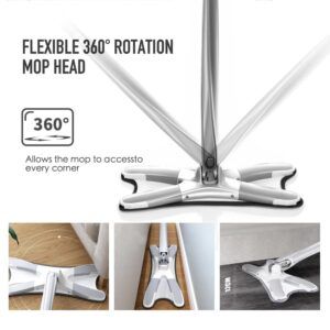 X Mop Manual Extrusion Hand-free Flat Squeeze Mop Household Cleaning Tool View Gallery - Pakistan