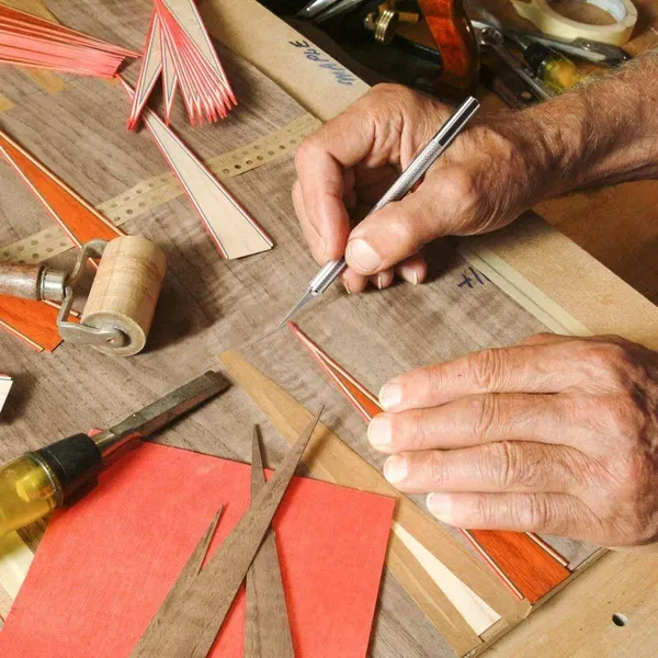 Pen Knife | Detail Precision Cutting tool | Paper, model making, etching, carving Cutter with 6 Blades + 1 Handle View Gallery - Pakistan