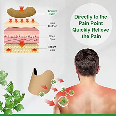 New Knee Plaster Sticker Wormwood Extract Knee Joint Ache Fast Pain Relieving Paster Knee Rheumatoid Arthritis Body Patches( 10 patches) View Gallery - Pakistan