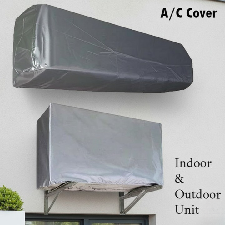 Ac Cover Dust Proof Non-water proof Non-parachute only for dust cover non woven stuff ( 2 Pcs Set ) View Gallery - Pakistan