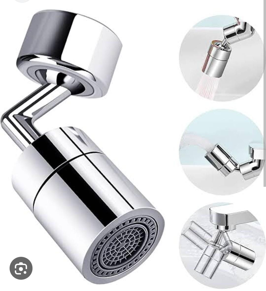 1080°rotatable Faucet Aerator Bathroom Washbasin Tap Splash Filter Kitchen Faucet Extend Faucet Water Saving Bubbler Nozzle View Gallery - Pakistan