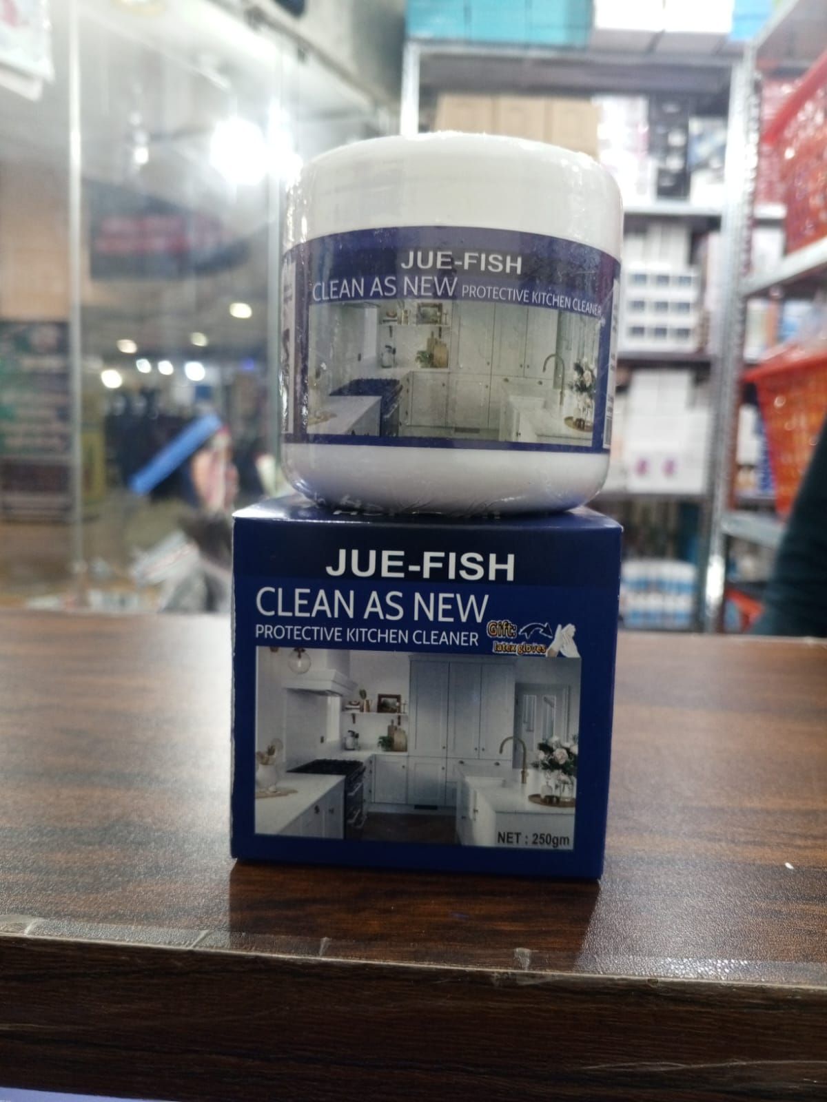 Jue Fish Cleaner 250gm Free Gloves View Gallery - Pakistan