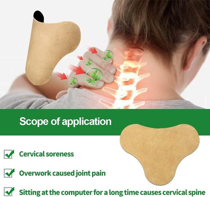 10pcs Cervical Plaster Sticker Wormwood Extract Cervical Joint Ache Fast Pain Relieving Paster Cervical Rheumatoid Arthritis Body Patches View Gallery - Pakistan