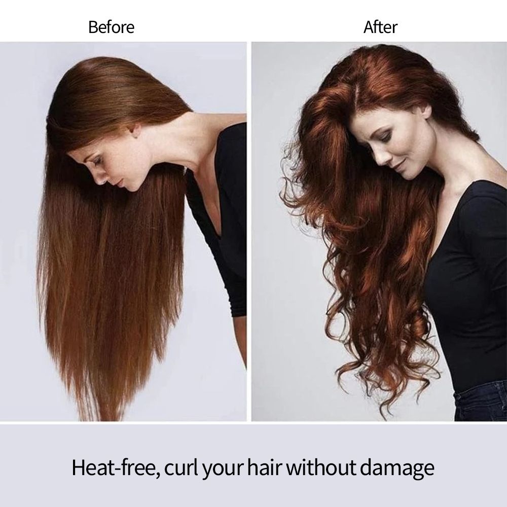 Heatless Curling Rod Hair Curls Headband View Gallery - Pakistan