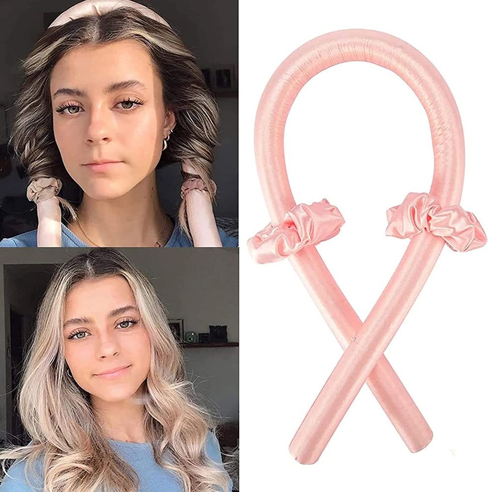 Heatless Curling Rod Hair Curls Headband View Gallery - Pakistan