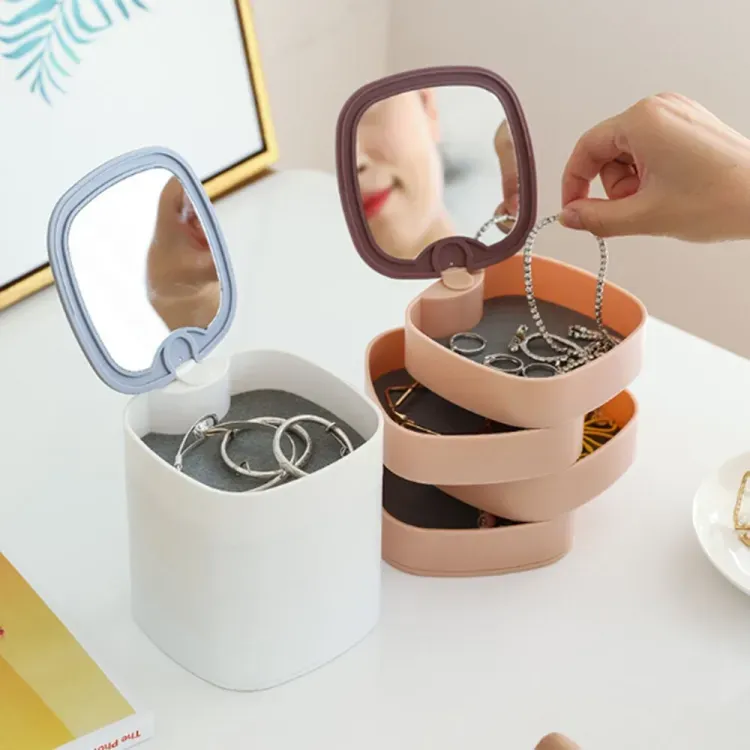 360 jewellery organiser( made in china)  Random Color View Gallery - Pakistan