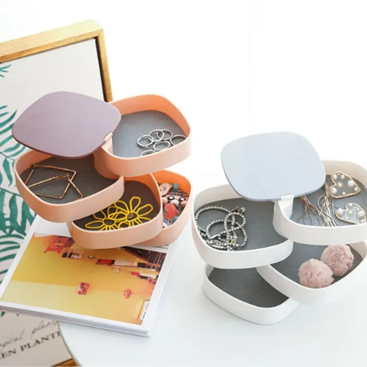 360 jewellery organiser( made in china)  Random Color View Gallery - Pakistan