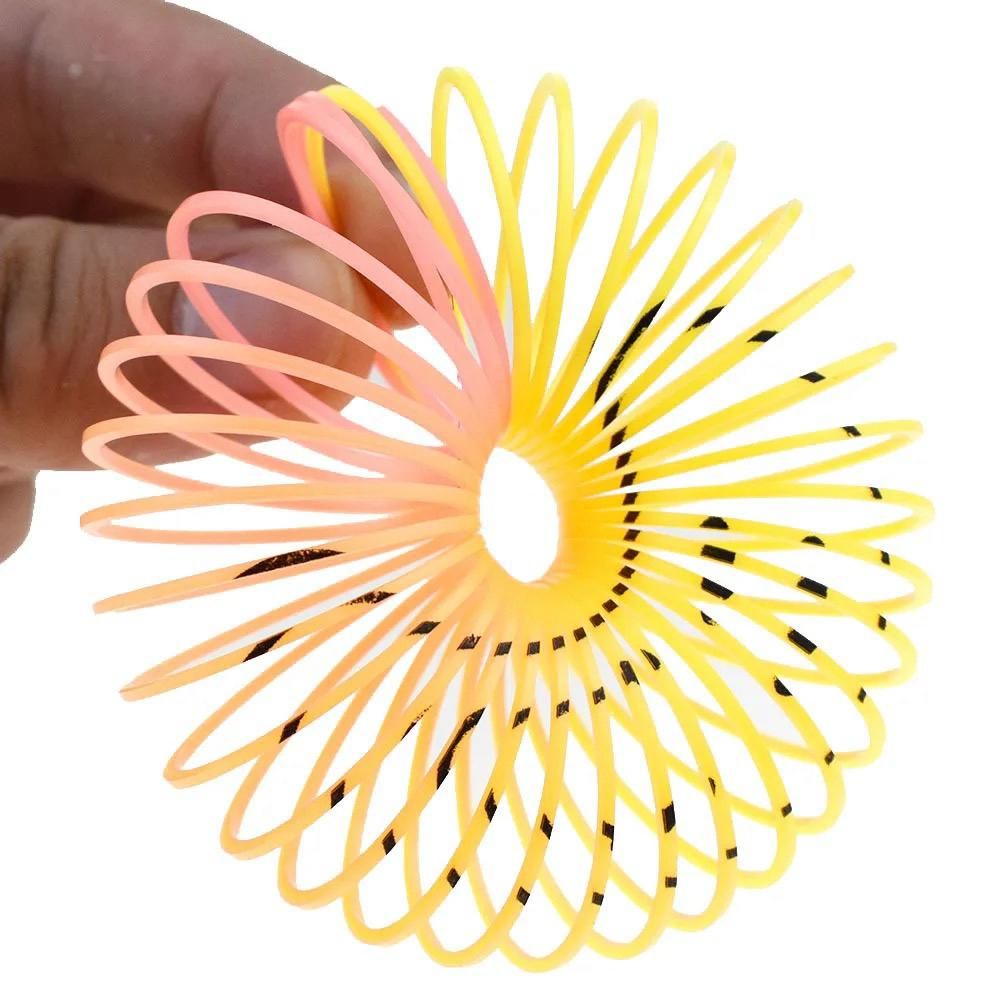 12Pcs Rainbow Smile Magic Springs Circle Toys for Children Birthday Party Favors Giveaway Gifts View Gallery - Pakistan