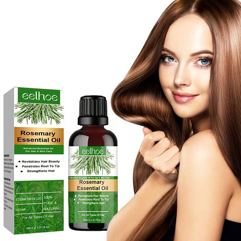 Rose Essential Oil for Hair Growth Nutrient Solution Hair Growth Essence Liquid Fast Natural Hair Loss Treatment Hair Care, 100% Pure Natural 30ml