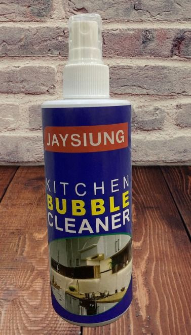 Kitchen Bubble Grease Cleaner 250ML | Dirt Grease dust cleaner for car, kitchen, home View Gallery - Pakistan