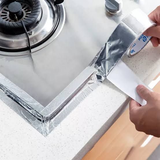 Aluminum Foil Super Fix Adhesive Butyl Strong Waterproof Tape Adhesive Tape Stop Leak Seal Repair Tape Crack Thicken Tape (Width 2in Lenght 8 Yard) View Gallery - Pakistan