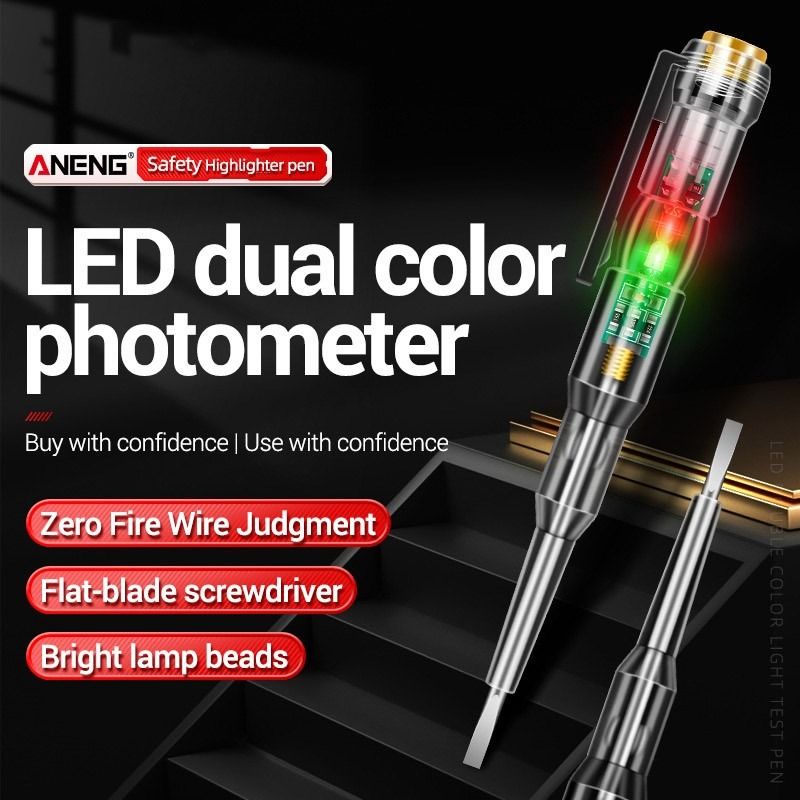 LED Test Pen Intelligent Induction Power Voltage Detector Pen Voltmeter 24-250V Circuit Tester Tool View Gallery - Pakistan