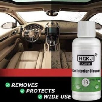 HGKJ 13 Car Leather Seat Interiors CleanerPlastic Foam Cleaner 60ml View Gallery - Pakistan