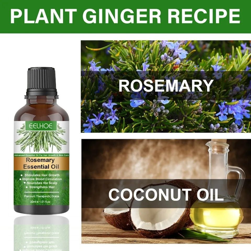 30ml Rosemary Hair Care Essential Oil Anti Hair Loss Growth Essential Oil Hair Care Nourishing Scalp Essential Oil View Gallery - Pakistan