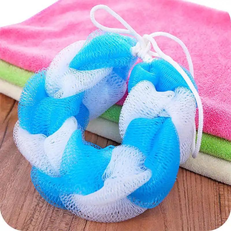 Rub Back Belt Bathroom Tools New Cleaning The Back Twist Bath Sponge Bath Towel Rub Brush Pull Back Strip (2 pcs set) View Gallery - Pakistan