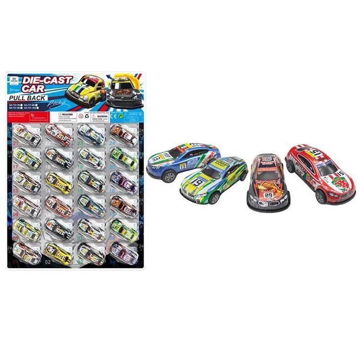 Alloy Mini Diecast Car Toy  (24 pcs  Car Set metal body) View Gallery - Pakistan