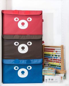 1 Pc Panda Design Folding Storage Bins Quilt Basket Kid Toys Organizer Storage Boxes Cabinet Wardrobe Storage Bag (random Color) View Gallery - Pakistan
