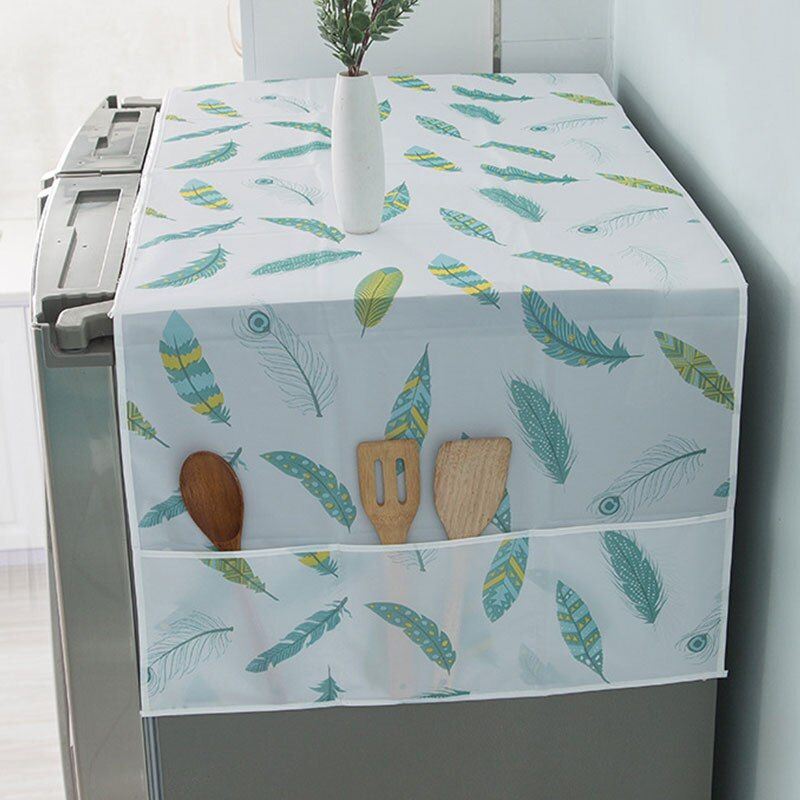 Anti-dust Waterproof Oil-proof Refrigerator Fridge Cover (Random Design)Made in china View Gallery - Pakistan