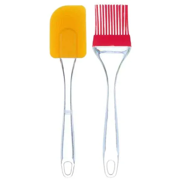 Pack Of 2 - Large Spatula &amp; BBQ Oil Brush View Gallery - Pakistan