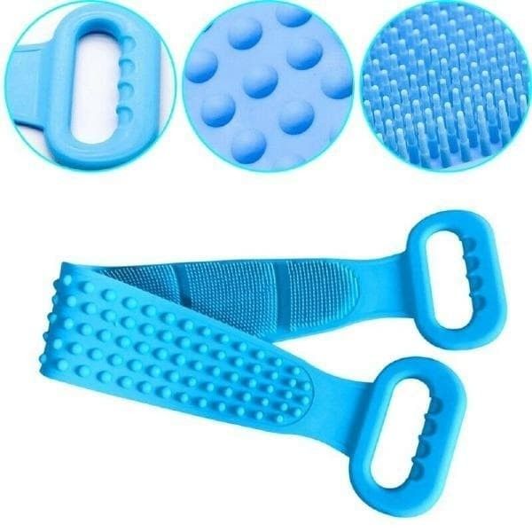 Double Side Bath Towel Scrubber (Random Color) View Gallery - Pakistan