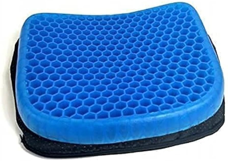 (Without Cloth) - Egg seater, Gel seat cushion, support cushion, Breathable Honeycomb Design For Chair Car Office, Best Design to Absorb Pressure on Driver's Seat, Office seat, House seats View Gallery - Pakistan