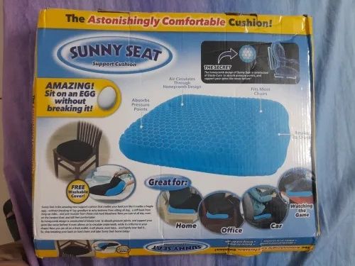 (Without Cloth) - Egg seater, Gel seat cushion, support cushion, Breathable Honeycomb Design For Chair Car Office, Best Design to Absorb Pressure on Driver's Seat, Office seat, House seats View Gallery - Pakistan
