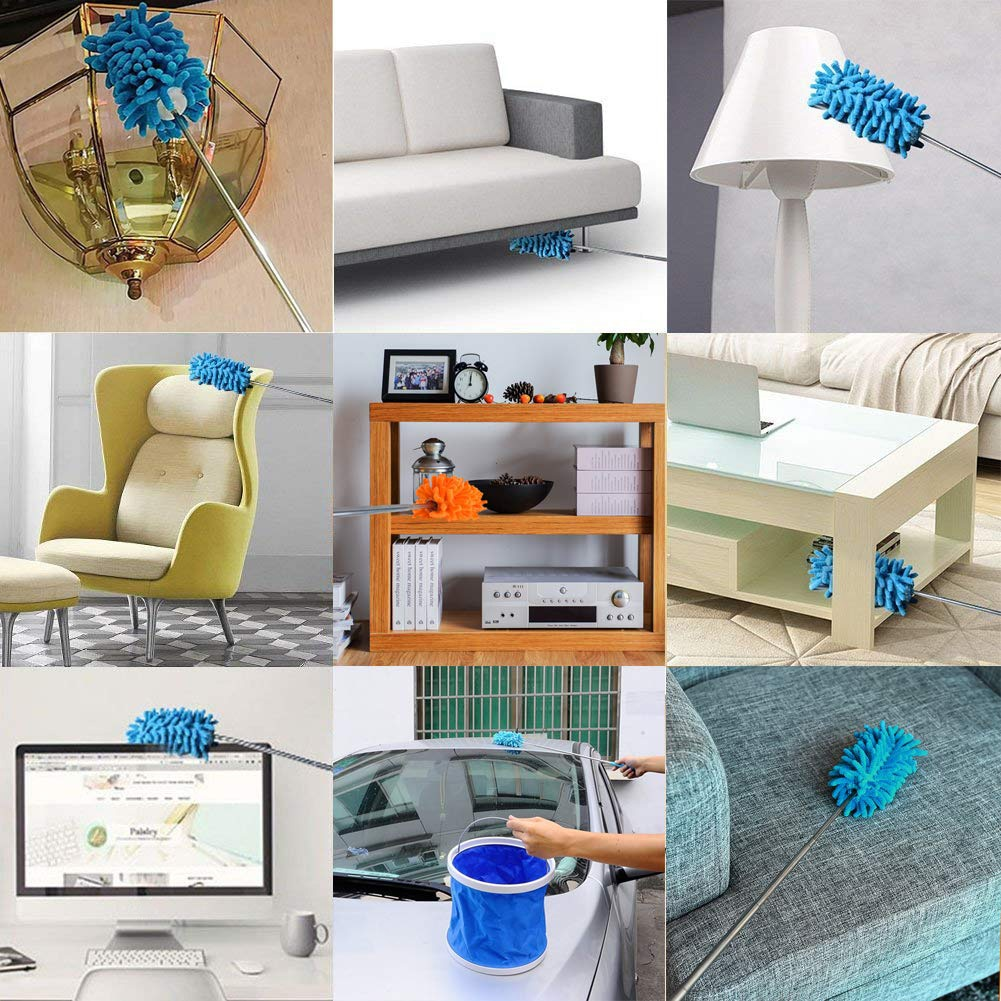 Multipurpose  Ceiling Fan Duster (random Color) View Gallery - Pakistan