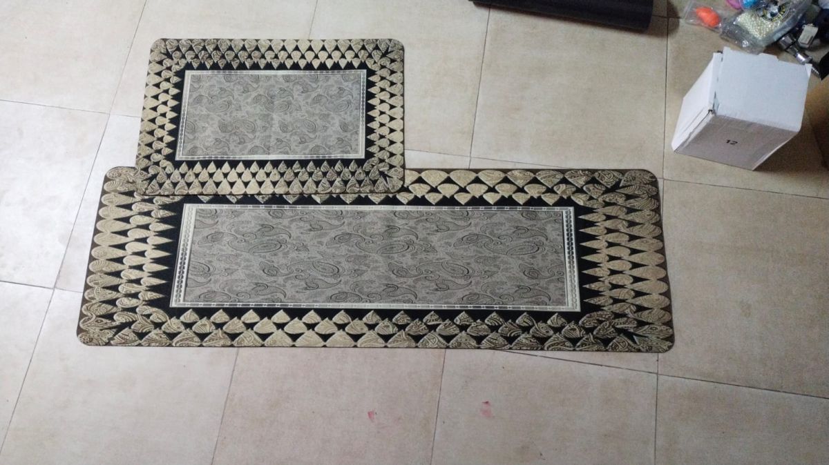 Antislip mats pack of 2pcs (Random Design)size:40*120&amp;40*60cm View Gallery - Pakistan