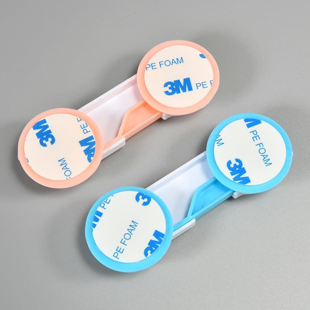 1 Pc - Children Kid Drawer Lock Baby safe Angle Sliding Door Plastic Child safety locks products ( random color ) View Gallery - Pakistan
