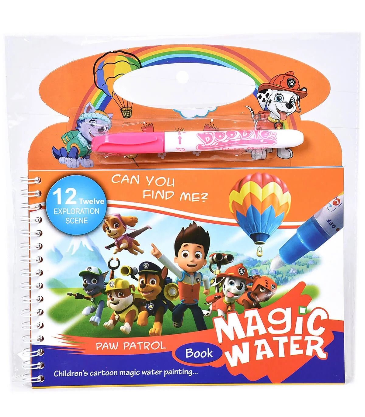 Magic Coloring Book with Water Pen(Number of pages 4)random color View Gallery - Pakistan