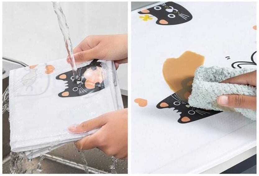 Oven Cover Kitchen Microwave Cover Waterproof Oil Dust Double Pockets Microwave Oven Cover (Random Design) (Made in China) View Gallery - Pakistan