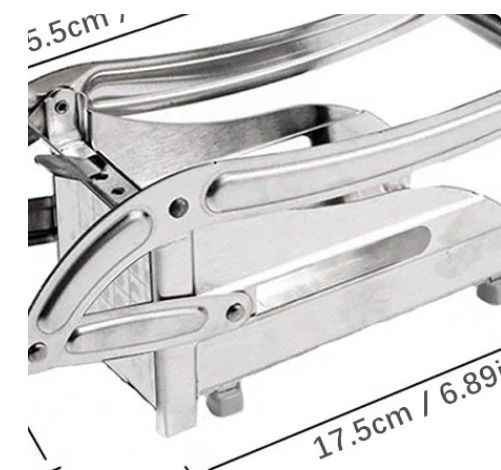 Stainless Steel French Fries Potato Cutter Double Blade High View Gallery - Pakistan