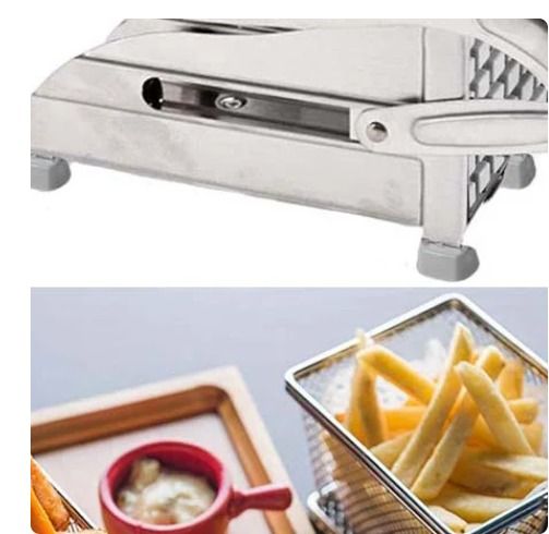 Stainless Steel French Fries Potato Cutter Double Blade High View Gallery - Pakistan