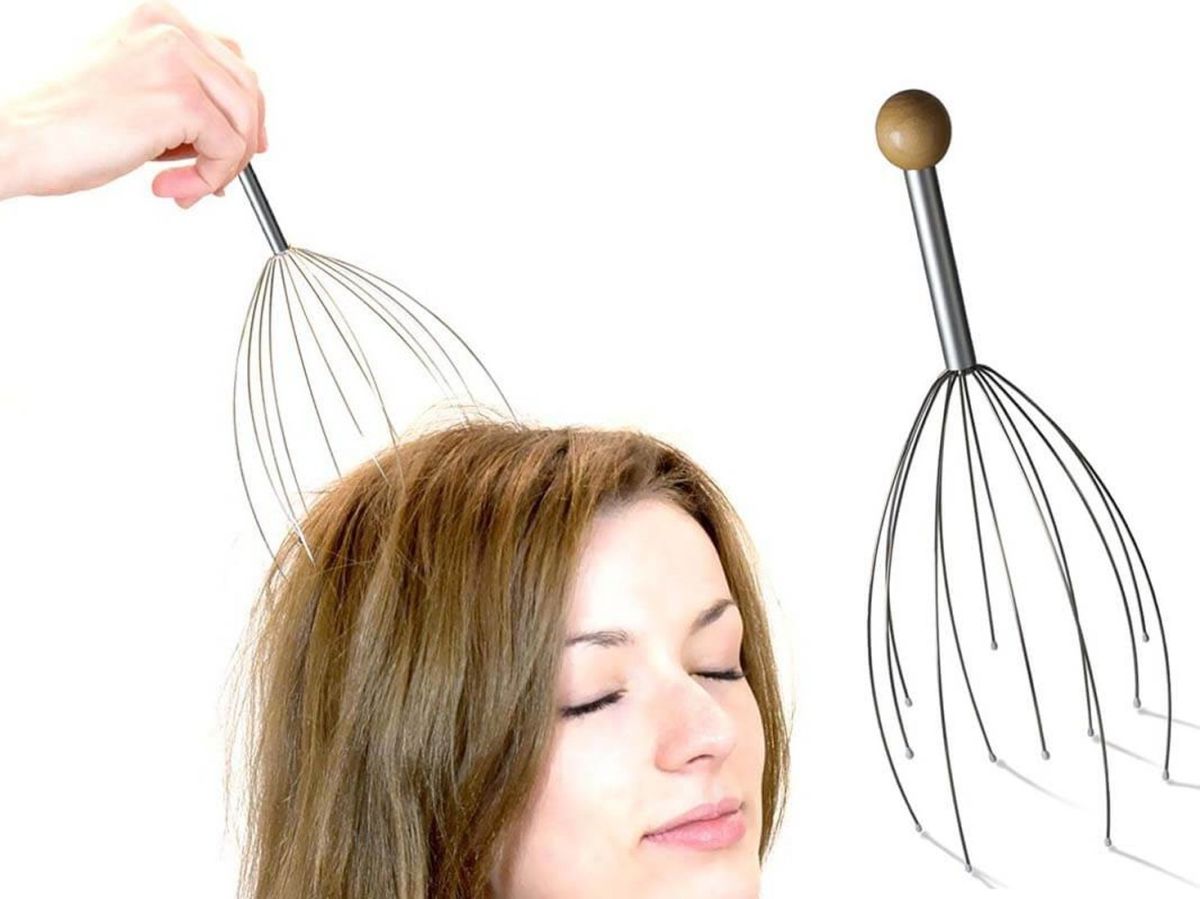 Head Massager Machine Brand New And High Quality vibrating head Massager - Each View Gallery - Pakistan