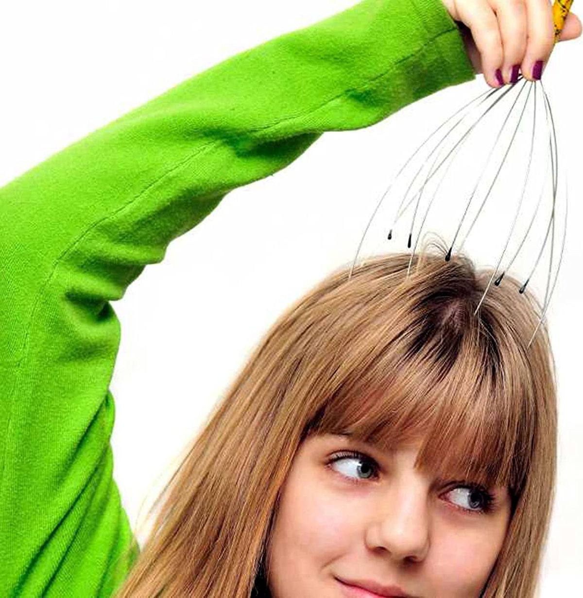 Head Massager Machine Brand New And High Quality vibrating head Massager - Each View Gallery - Pakistan
