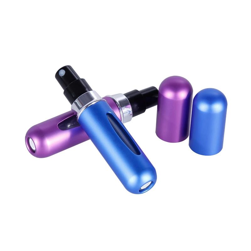 Portable Refillable Mini Perfume Atomizer Bottle (Random Color) View Gallery - Pakistan