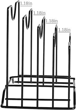 Multifunctional Pot ,useful Dish rack,Lid Holder - Metal(black ) View Gallery - Pakistan