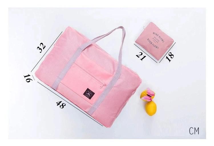 Multipurpose Foldable Travel Luggage Carry On Shoulder Duffle Bag Lightweight (random color) View Gallery - Pakistan