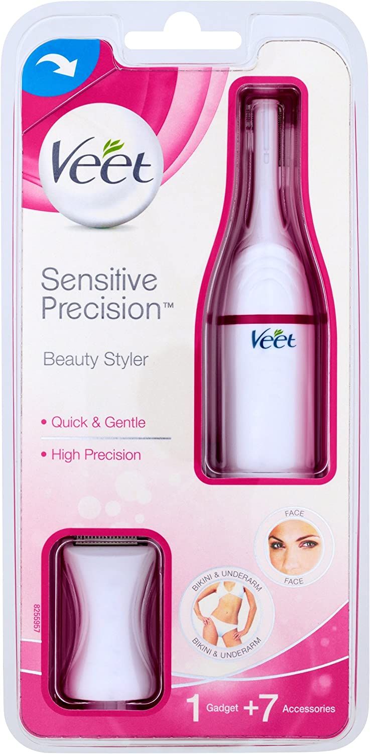 Veet Sensitive Precision Beauty Styler For Women (cell operated) View Gallery - Pakistan