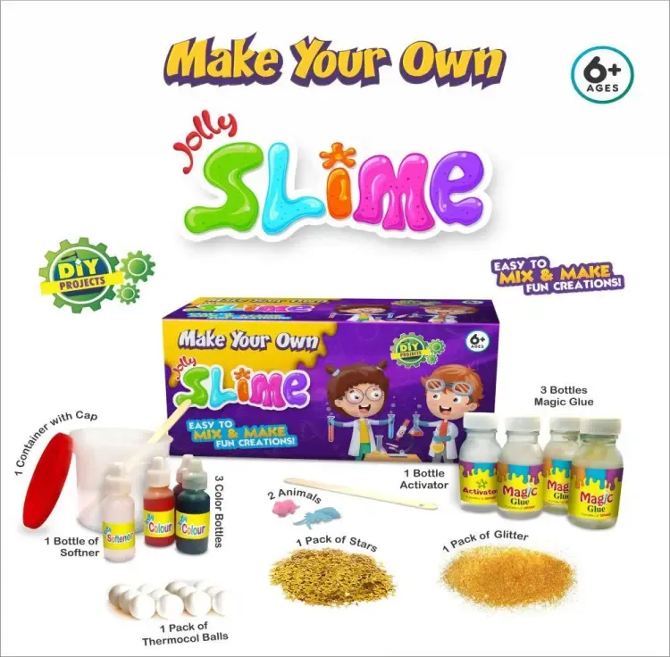 Make Your Own Slime- Slime Making Kit - Slime Kits For Girls and Boys - Slime Kit For Kids View Gallery - Pakistan